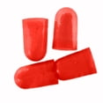 thumbnail image 1 of VDO Light Diffuser f/Type D Peanut Bulb - Red - 4 Pack, 1 of 2