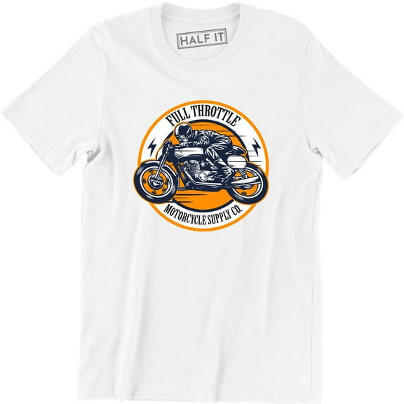 Full Throttle Motorcycle Supply Co. Spirit Freedom Motorcycle Bike Ride Mens T-Shirt