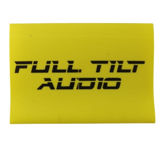 Full Tilt 0/4/8 AWG Gauge Car Audio Cable Protection Heat Shrink (10 Pack) (Yellow, 4 Gauge, 10)