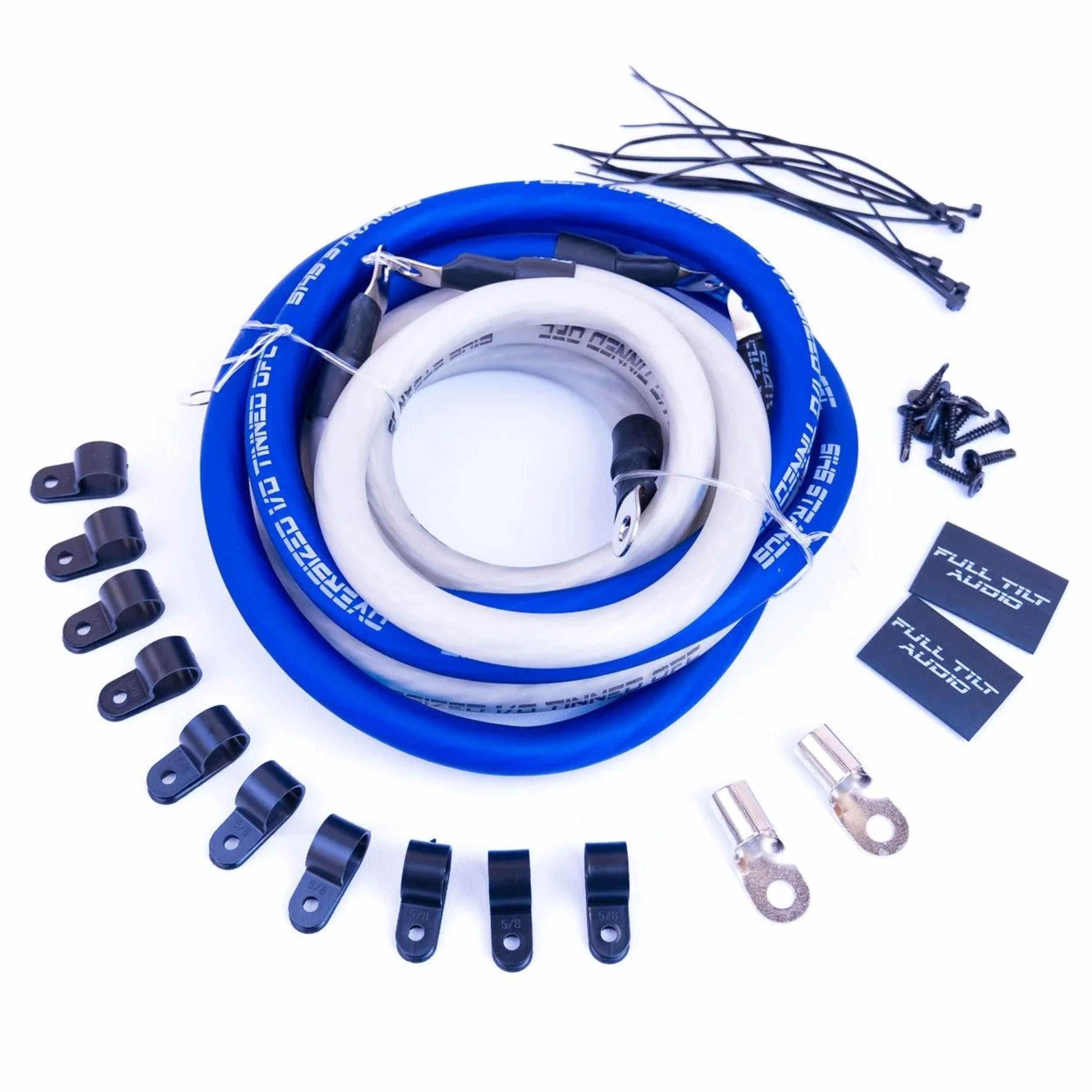Belva Big 3 Upgrade Kit – 1/0 AWG CCA Kabel Für Mehr Power Im Auto – Bis 250 Ampere – Mit Allen Anschlüssen