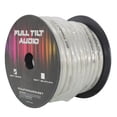 thumbnail image 1 of Full Tilt Audio 8 Gauge Tinned Oxygen Free Copper Power/Ground Wire Clear Lot (5 Foot Coil), 1 of 4