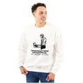 thumbnail image 1 of Full Time Job Fantasy Football Sports Men's Crewneck Sweatshirt Brisco Brands L, 1 of 5