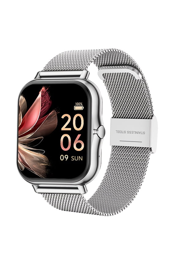 Full-Touch Alloy Smart Watch - Bluetooth Calling & 100+ Sports Modes