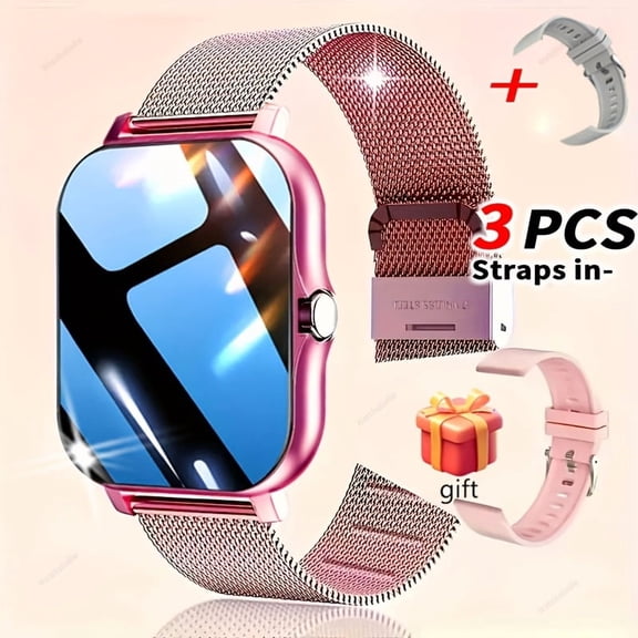 Full Touch Smart Watch, 1.83" TFT Display, Wireless Calls, Messages & Fitness Features