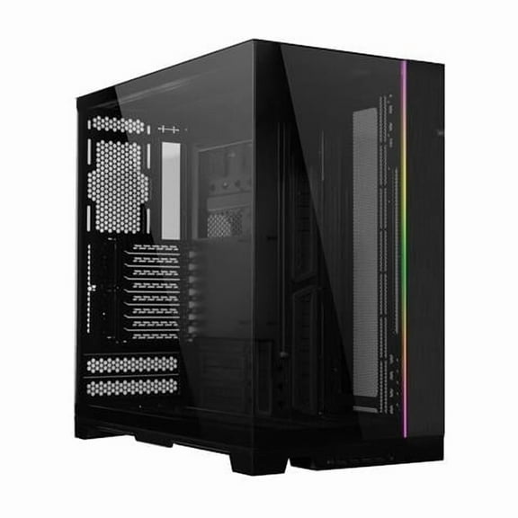 Full Tower 4 mmTempered Glass EATX 4 x USB3.0 Type-C Computer Case, Black