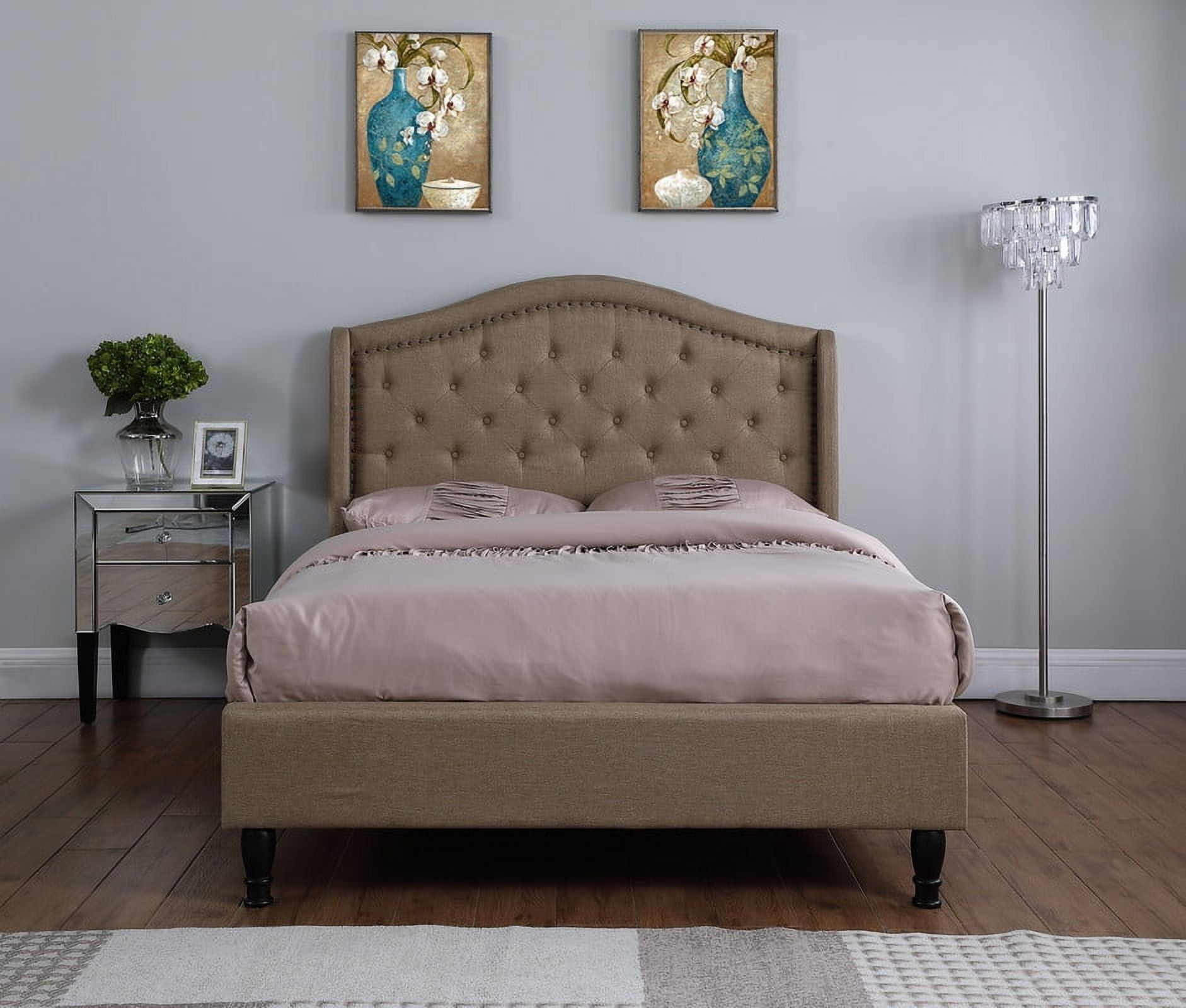 OLIVER & SMITH SINCE 1921 Full Upholstered Platform Bed