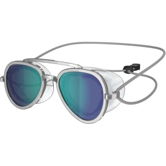 Full-View Anti-Fog Swim Goggles for Adults – Wide Panoramic Lens, Leak-Proof Seal, UV Protection, for Training & Competition