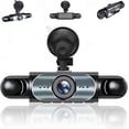 thumbnail image 1 of Full View Car Dashcam System, 360° 4 Channel Dash, 4k Front & 1080p Rear/Side Car Camera with Parking Mode for Taxi, Fleet, and Family Vehicles, 1 of 6