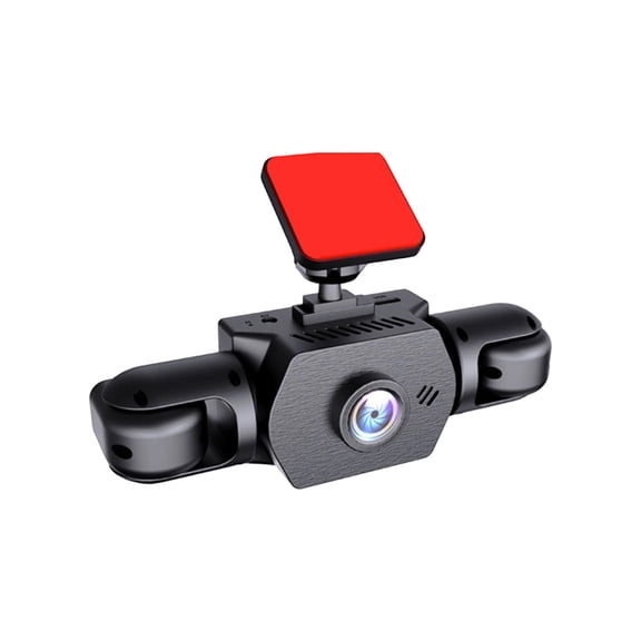 Full View Car Dashcam System,360 Degree Car Dash Cam Wireless,1080P 4-Lens Panoramic Driving Recorder,Camaras Vehiculos with Interior Infrared Light,A
