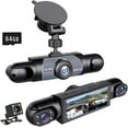thumbnail image 1 of Full View Car Dashcam System: 360° Full View Car Dashcam System - 4 Channel Dash Cam for Cars Front/Rear/Left/Right - Night Vision, Loop Recording, Parking Monitor, 1 of 9