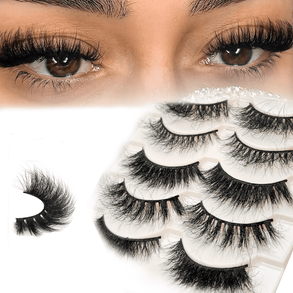 Full Volume False Eyelashes Dramatic Eyelashes Natural Look Volume Eye Lashes Multipack