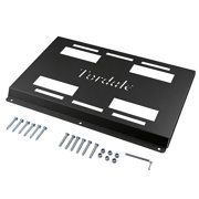Full Width Mounting Plate for Klein MODbox, Heavy Duty Alloy Steel Toolbox Bracket with Mounting Holes, Modular Tool Storage System Accessory