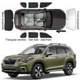 thumbnail image 1 of Full Window Sun Visor Blocker Set for Subaru Forester 2019-2024, 1 of 5
