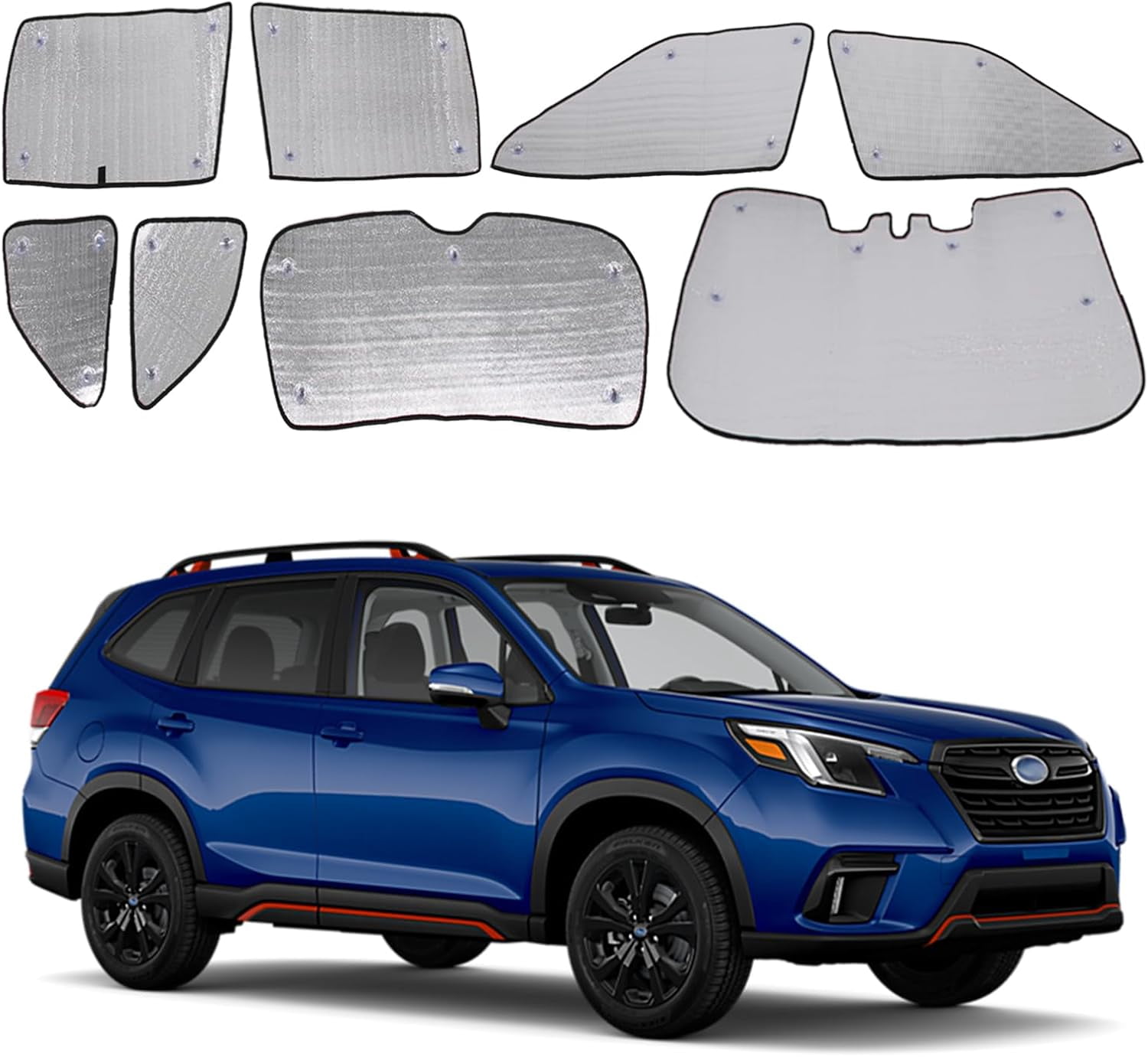Subaru Forester Rear Window Full Windshield Sunshade Fit for Subaru Forester 2019-2025 Accessories ...
