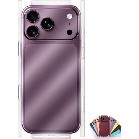 Filming Cooking Iphone Full Wrap Scratch Resistant Phone Back Skin Sticker, Ultra-Thin Matte ...