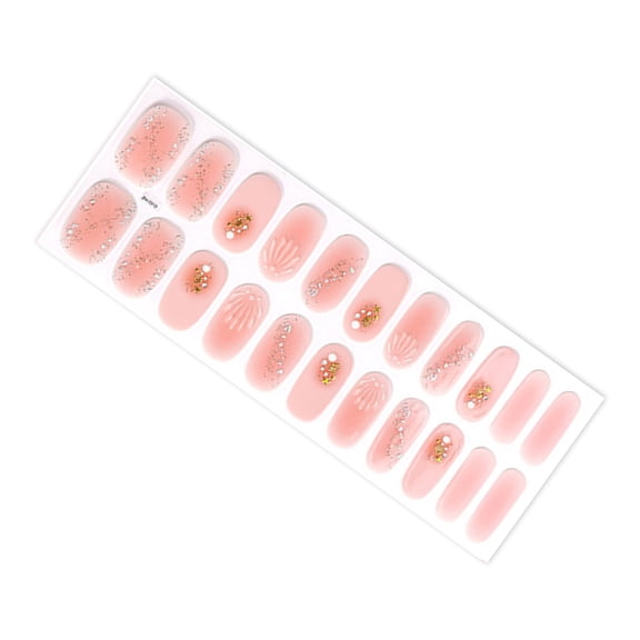 Full Wraps Nails Art Stickers Nails Polish Strips Adhesive Nails Art Decals Strips Nails Polish Stickers for Women