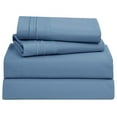thumbnail image 1 of Full XL Bed Sheet Set - Wrinkle, Fade, Stain Resistant, Deep Pocket Sheets - Luxury Soft Bedding Sheets & Pillowcases, Full XL Blue Heaven, 1 of 2