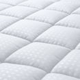 Full XL Mattress Pad Quilted Fitted Mattress Protector Cooling Pillow