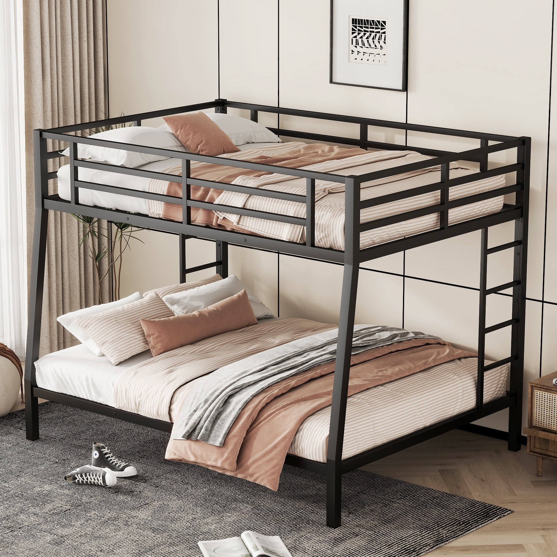 Full over queen bunk bed walmart hot sale