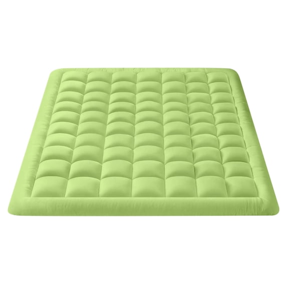 Full-XL Size- 1 Piece 800 GSM Down Alternative 3 Inch Thick Upto 15" Deep Pocket Fitted Mattress-Topper Protector for Extra Soft Comfortable Sleep for All Season- Full-XL(54X80 Inche), Sage Green