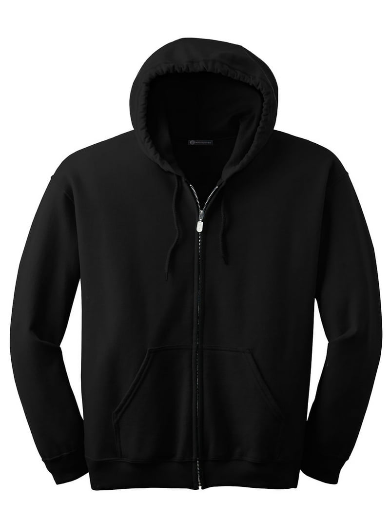 Full-Zip Hooded Sweatshirt - MH - Black MH18600SA L