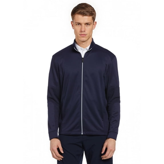 Callaway Apparel CGM771 Full-Zip Ottoman Jacket-Peacoat-3XL