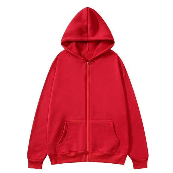 Full Zip Up Hoodies For Men Trendy Fleece Hoodie Jackets Long Sleeve Hooded Pullovers Zipper Fall Outfits 2025