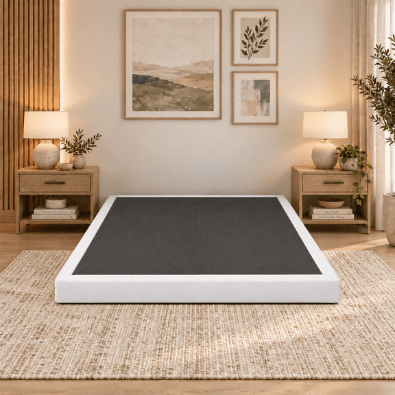 PIVOTIX 5 inch Full Size Metal Box Spring, Easy Assembly Mattress Foundation