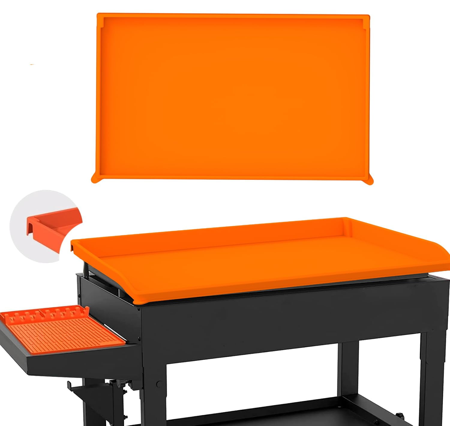 Full-edge 28" Silicone Griddle Cover  Compatible With Blackstone Food Grade Protect Your From Dirt & Rust All Year Round