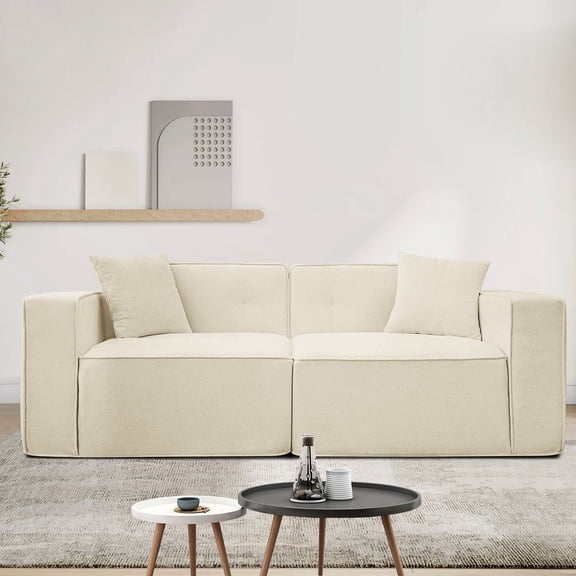 Full foam sofa bed, dual - function design / Pillow top arms for added comfort