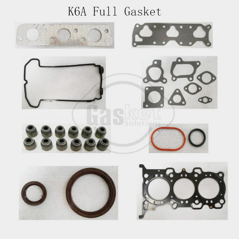 Full gasket K6A-Complete Gasket Kit for Suzuki Engine cylinder Automotive Spare Parts 11402-78838 1140070830 11400-82860 Full gasket K6A-Complete Gasket Kit for Suzuki Engine cylinder Automotive Spare Parts 11402-78838 1140070830 11400-82860