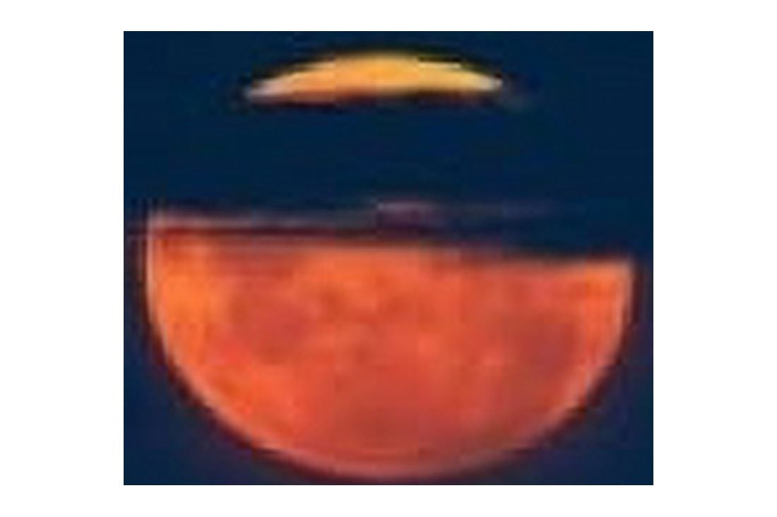 Full moon from Dunedin South Island New Zealand Canvas Art - David Wall DanitaDelimont (36 x 24)