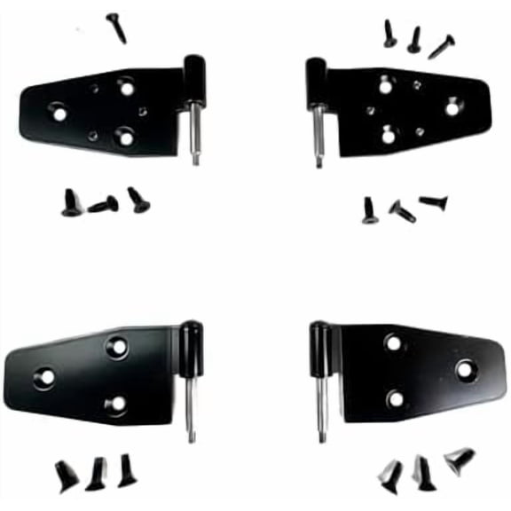 Full or Half Door Hinge Set Fits 1997 to 2006 Jeep Wrangler TJ LJ | Hinges are Counter Sunk to OEM Specs$$Tools & Hardware Other