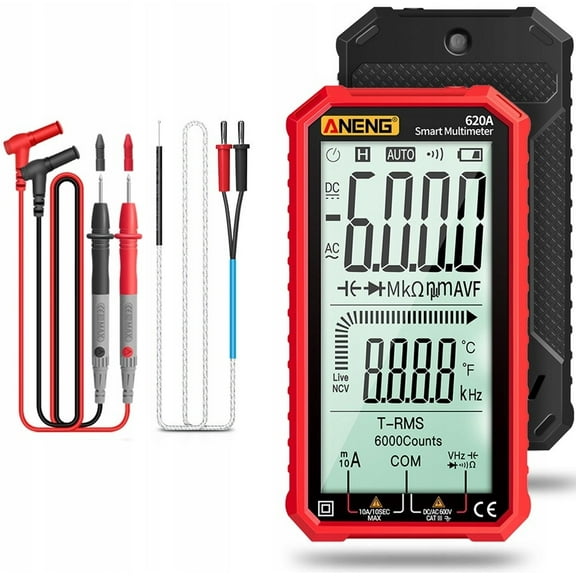 Full screen high-precision multifunctional intelligent digital multimeter