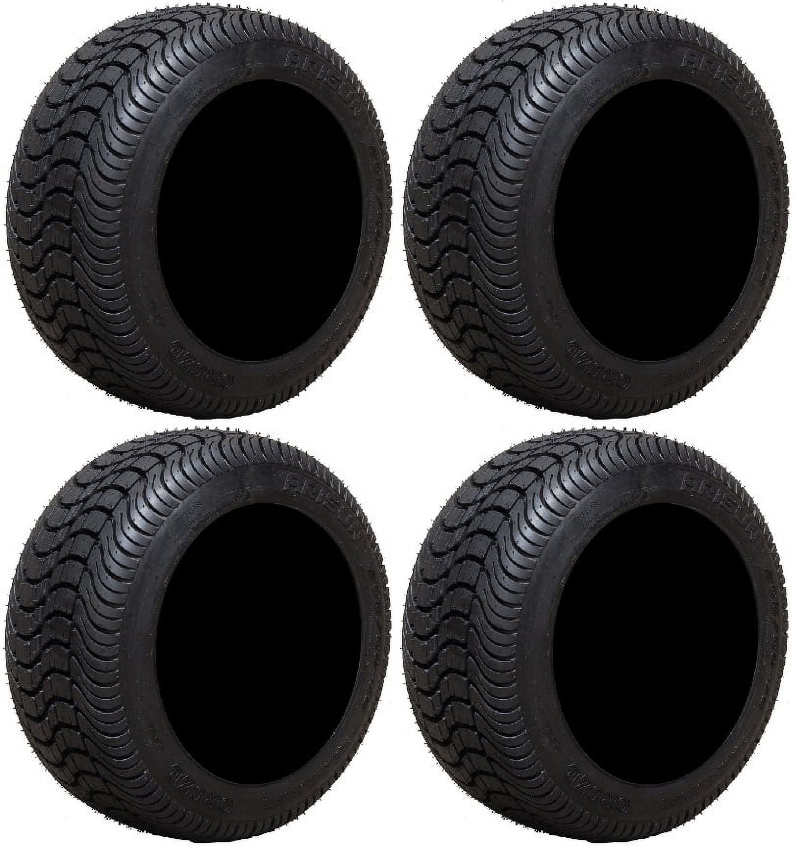 Full set of Arisun Cruze AT21 205x50-10 (4ply) Golf Cart Tires (4)
