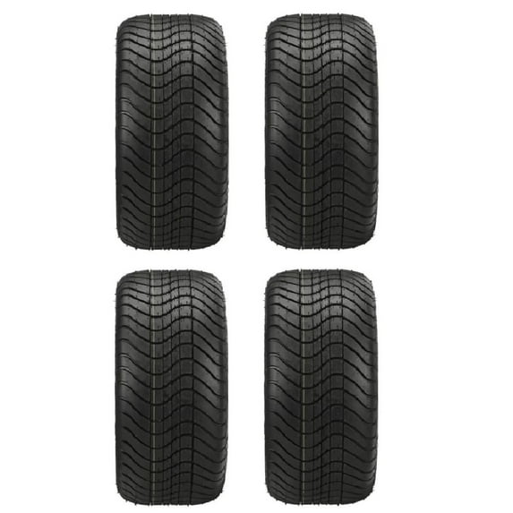 Full set of Elite 215x40-12 (4ply) Golf Cart Tires (4)
