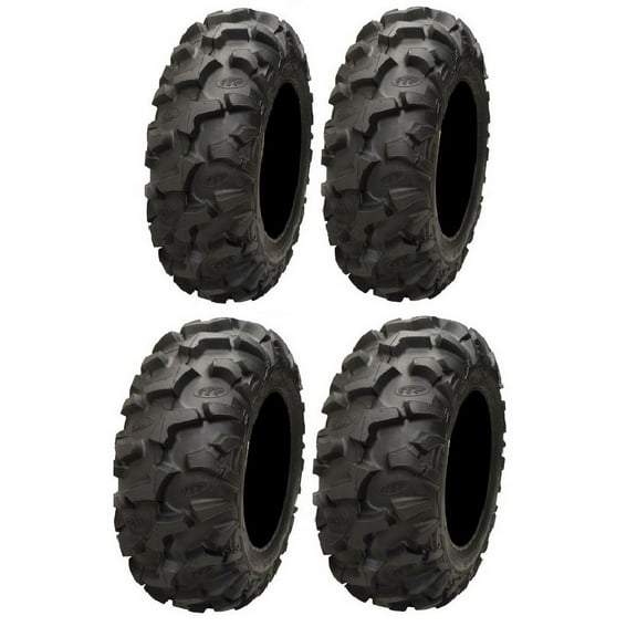 Full set of ITP Blackwater Evolution 27x9-14 and 27x11-14 ATV Tires (4)