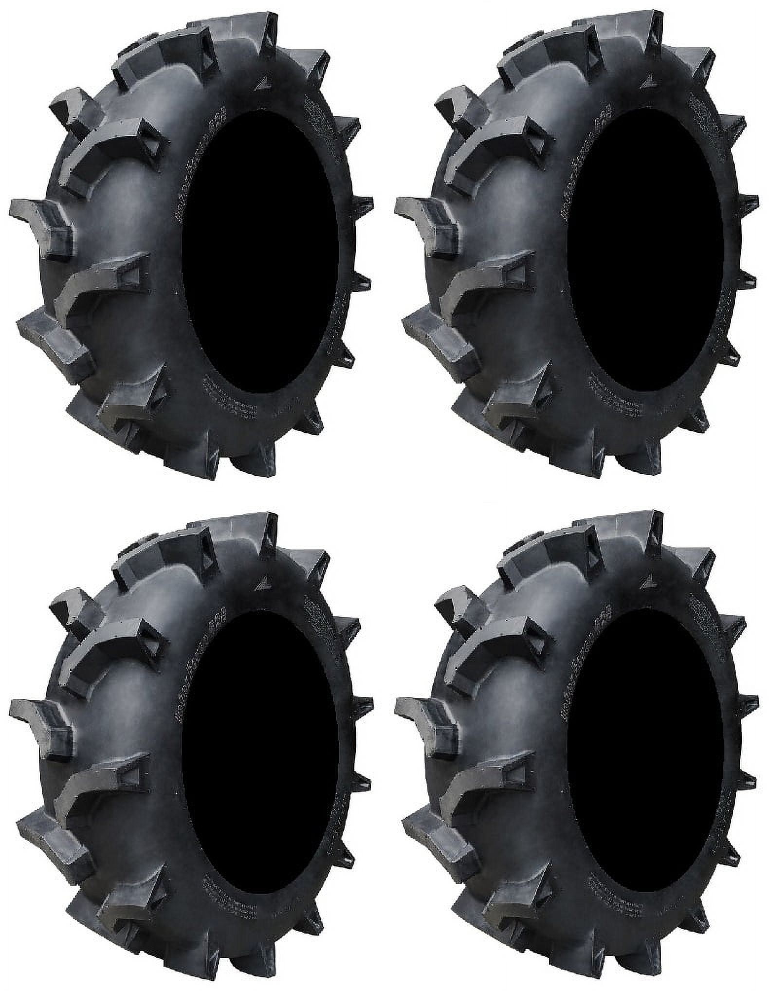 Full set of Interco Interforce 628 35x9.518 (6ply) ATV Mud Tires (4