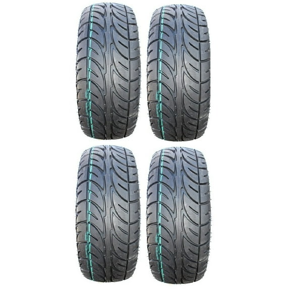 Full set of MotoSport EFX Street Fusion 23x9.5-12 (6ply) Golf Cart Tires (4)