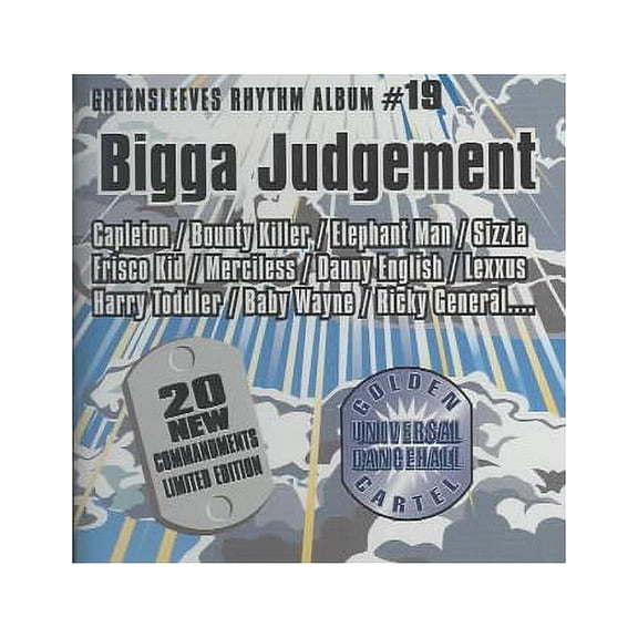 Full title: Greensleeves Rhythm Album Vol. 19: Bigga Judgement.