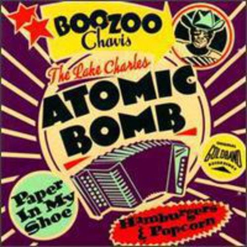 Full title: The Lake Charles Atomic Bomb: Original Goldband Recordings.<BR>Recorded between the mid-50's & early 60's. Includes liner notes by Jeff Hannusch.<BR>These are the original recordings of Boozoo Chavis, made for the Goldband label in Louisiana from the mid-'50s to the early '60s. The opening number is his "Paper in My Shoe," which became a hit in 1954, and by some measures marks the beginnings of a resurgence in zydeco. The song is relentless, proud, world weary, and danceable. It's also become a standard in the state of Louisiana. Disillusioned with the music business, Chavis left it for the better part of 30 years, reemerging triumphantly in the mid-'80s. These songs continued to spread the word of zydeco, even in his absence. With a song called "Hamburgers and Popcorn" how can you go wrong?