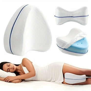 FullPetMoon Legacy Leg & Knee Foam Support Pillow Soothing Pain Relief for Sciatica, Back, Hips, Knees, Joints