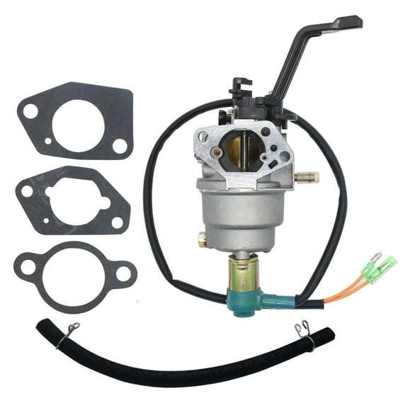 Fullas Huayi Carburetor Manual Choke P27-1D Compatible with Generac GP5000 GP5500 GP6500(E) 5000W 5500W 6000W 6500W Champion Power Equipment 6000W 6500W 7000W Gas Portable Generator