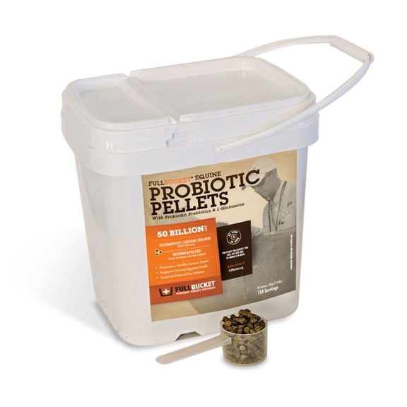Fullbucket Health Equine Probiotic Pellets 150 day 150DAY