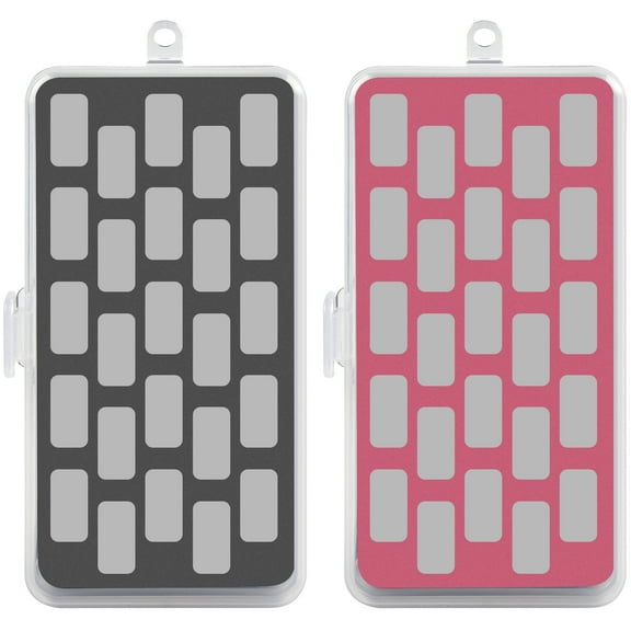 Fullcase Bobbin Holder Case for Bernina New 7 and 8 Series Jumbo Bobbins Storage Sewing Box Thread Organizer Holds 25pcs Bobbins - 2pack (Box Only)