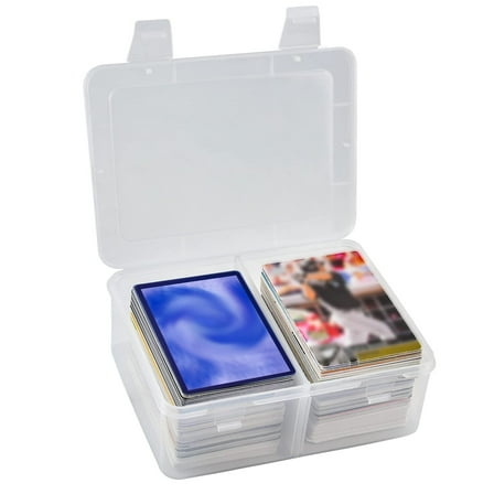 Fullcase Card Case Holder for Baseball Football Sports Cards Game, Trading Card Storage Display Collector Organizer(Box Only)