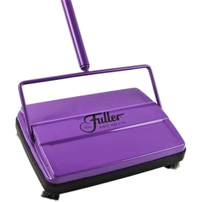 Fuller Brush 17032 Electrostatic Carpet & Floor Sweeper - 9" Cleaning Path - Lightweight - Ideal for Crumby Messes - Works On Carpets & Hard Floor Surfaces - Purple