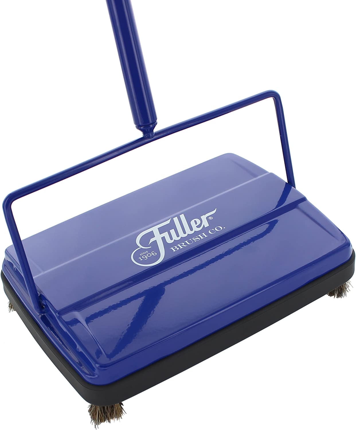Fuller Brush Blue Electrostatic Carpet and Floor Sweeper
