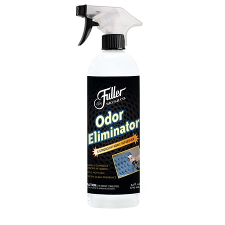 Fuller Brush Extra Strength Odor Eliminator Fabric Refresher Spray - Refreshing Deodorizer - Clean Fresh Scent for Linen, Clothing, Carpet, Pets, Dog, Cat Urine & Basement - Strong Odor Remover