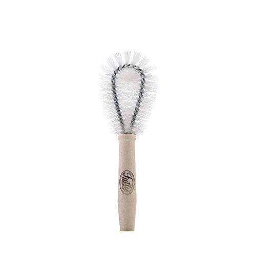 Fuller Brush Kitchen Dish Cleaning Brush with Round Stiff Bristles & Wooden Handle